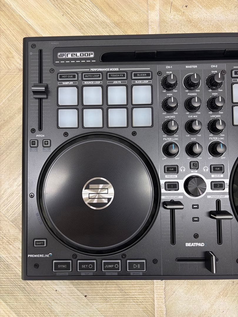 Reloop/PCDJコントローラ BEATPAD2 djay対応