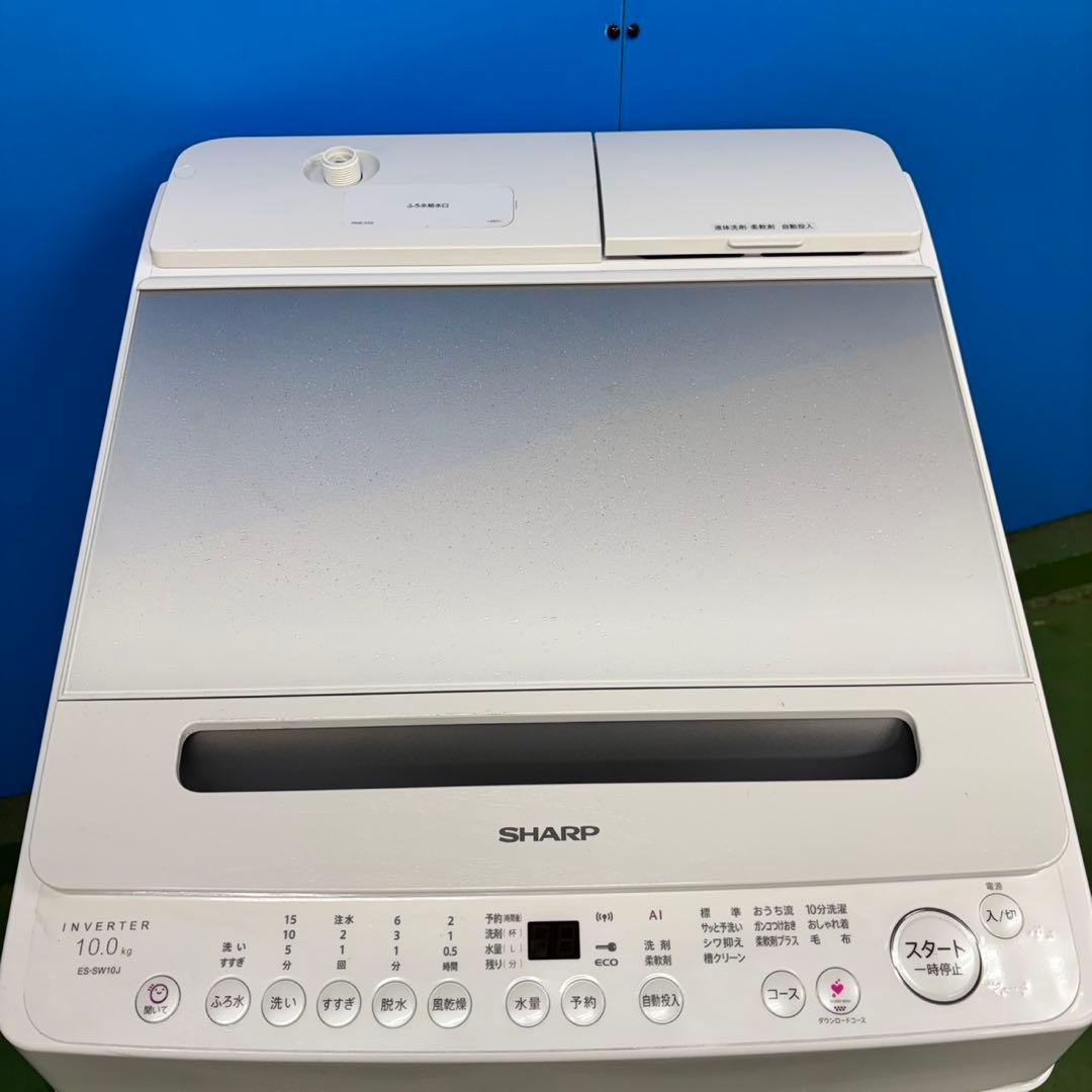 555 SHARP 最新 2025年製 洗濯機 極美品 小型 家庭用 一人暮らし