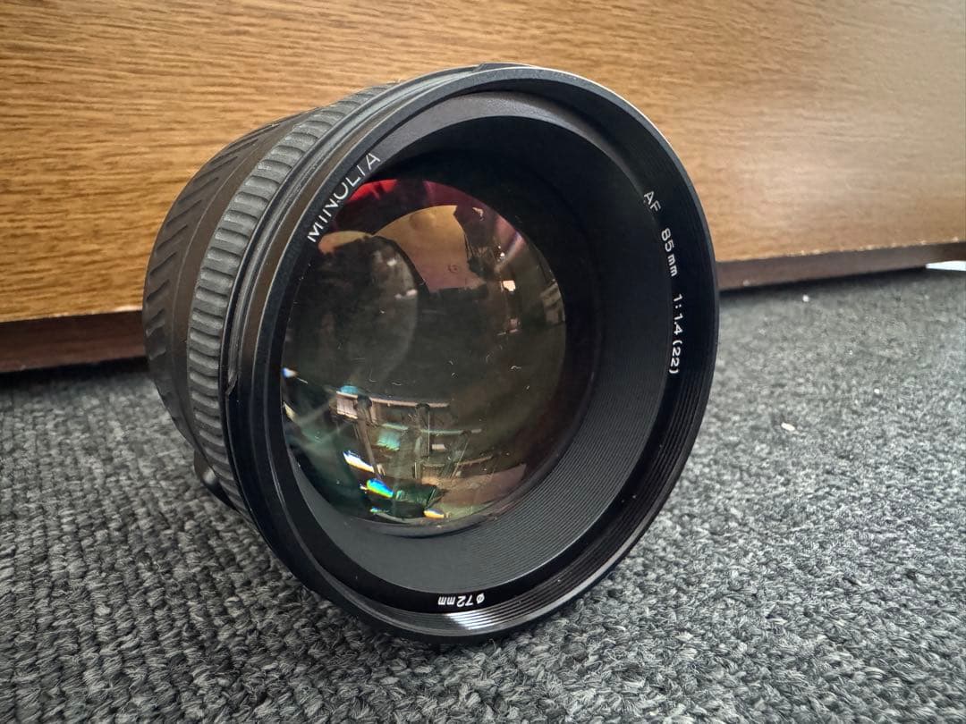 MINOLTA AF 85mm F1.4 レンズ