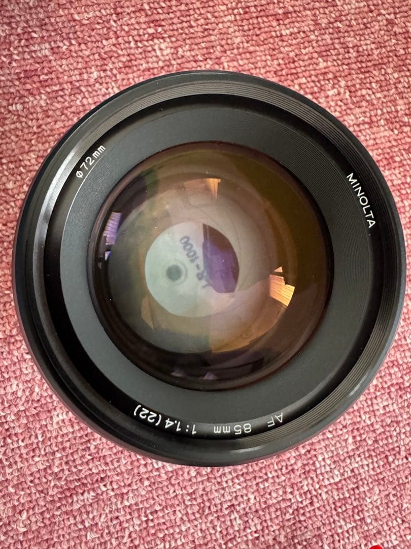 MINOLTA AF 85mm F1.4 レンズ