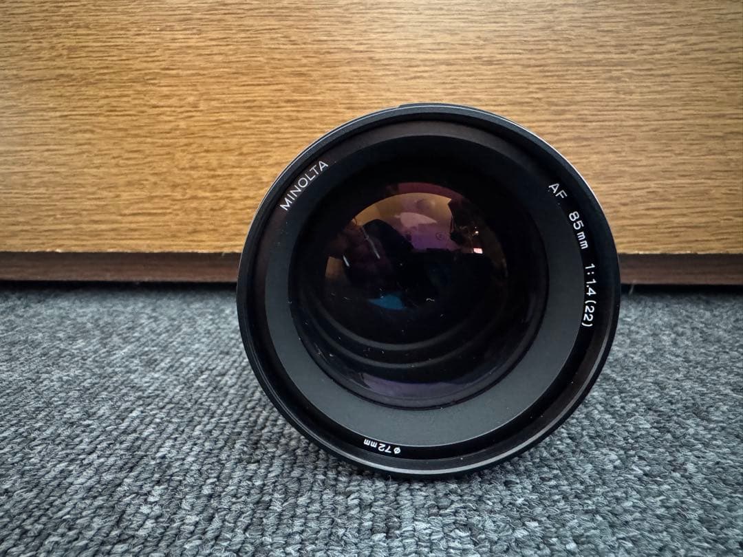 MINOLTA AF 85mm F1.4 レンズ