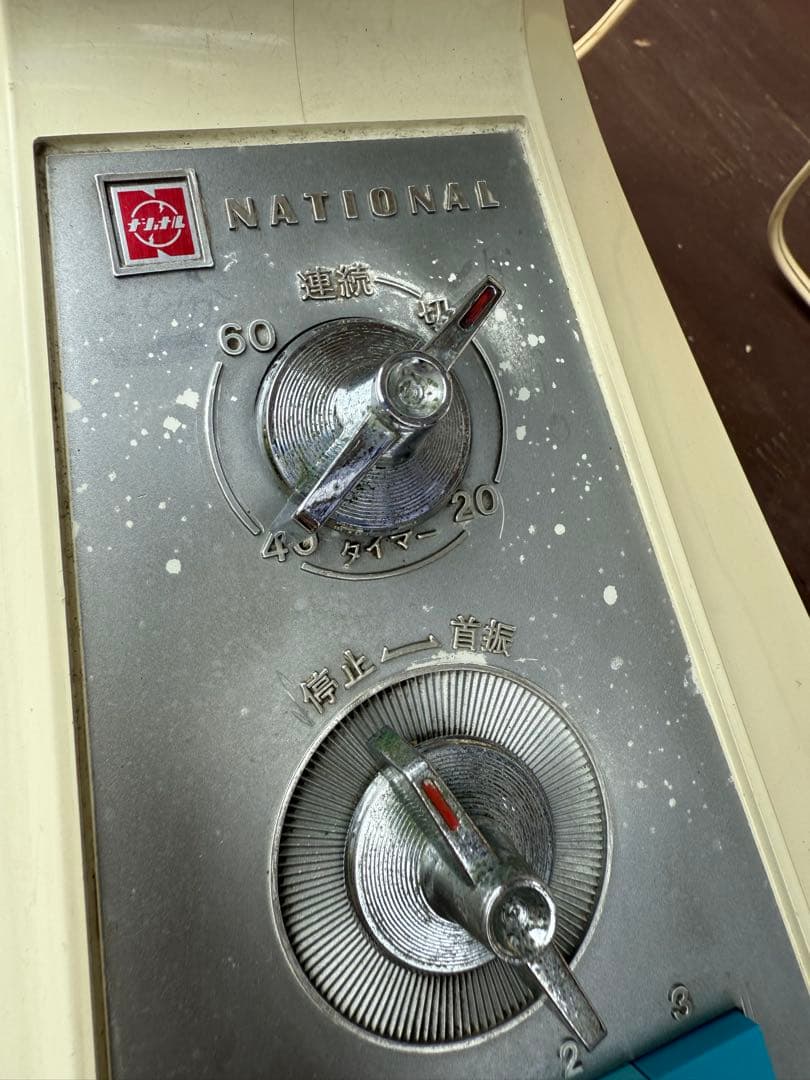 扇風機 F-30FZ 昭和　ナショナル　レトロポップ　アンティーク