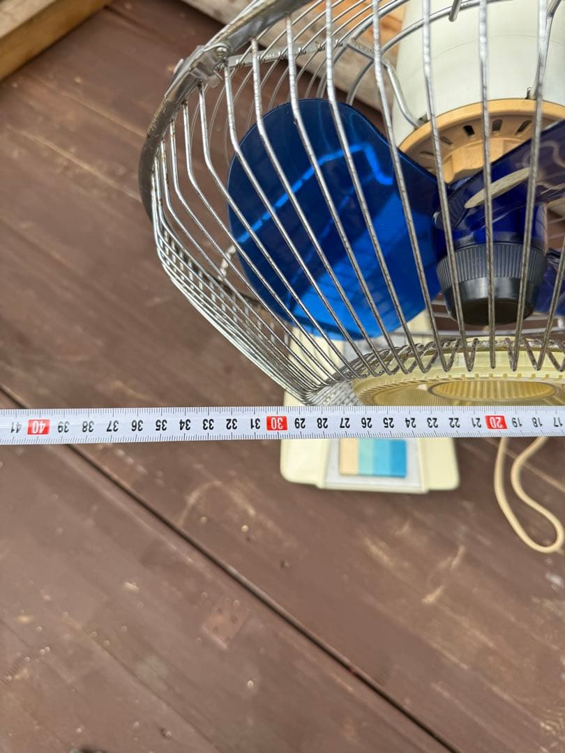 扇風機 F-30FZ 昭和　ナショナル　レトロポップ　アンティーク