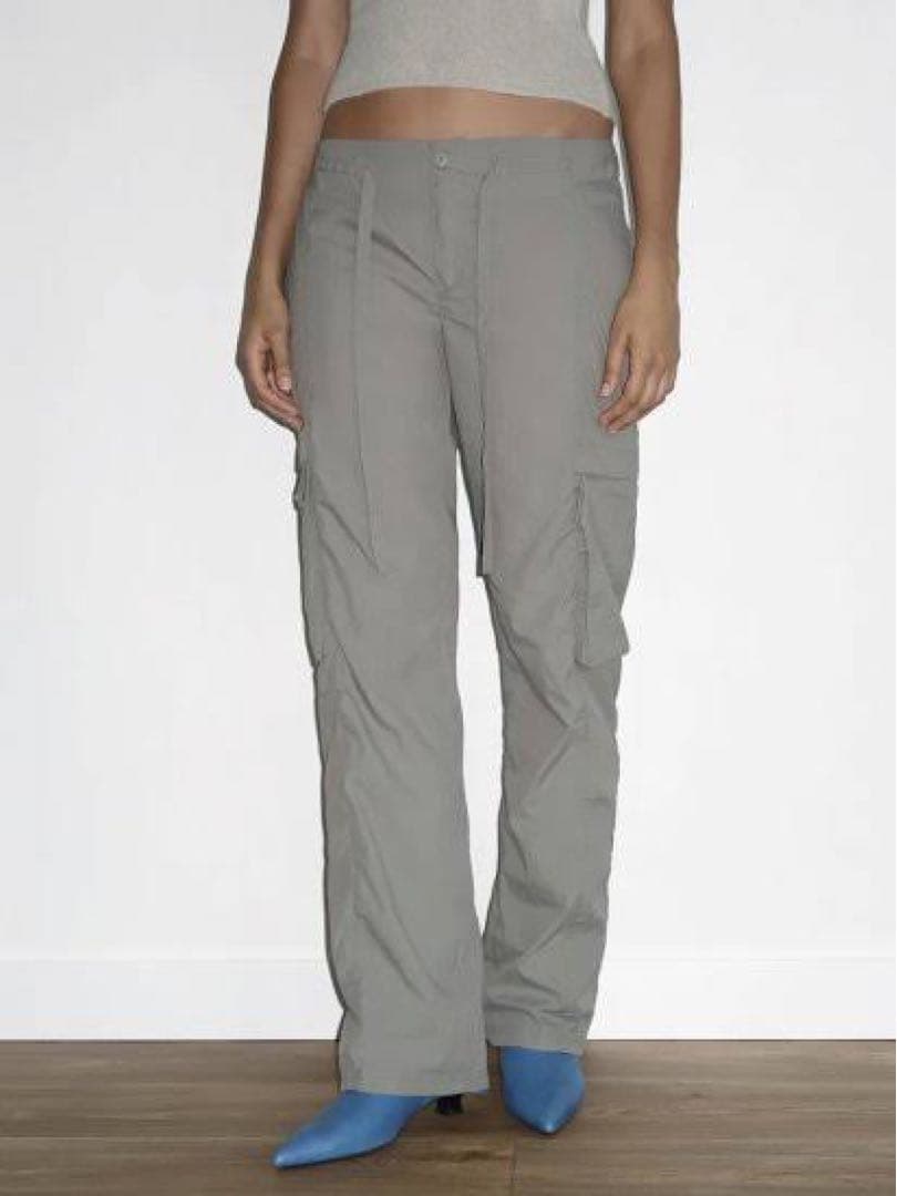 パロマウール 23aw ナイロンカーゴパンツ