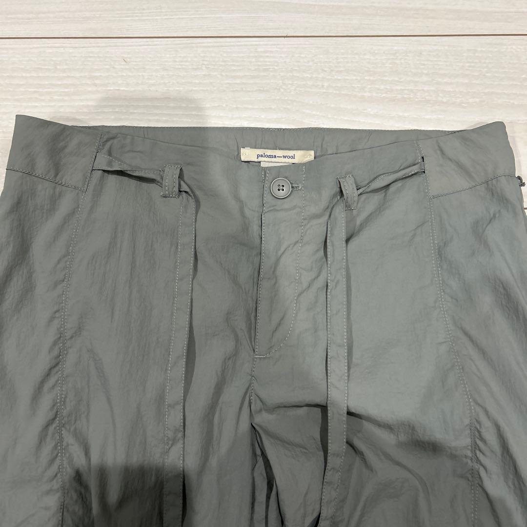 パロマウール 23aw ナイロンカーゴパンツ