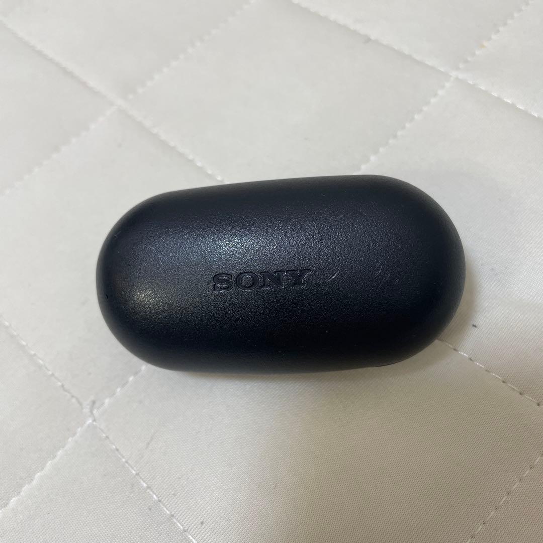 SONY ワイヤレスイヤホン ブラック 重低音モデル　充電ケース付き
