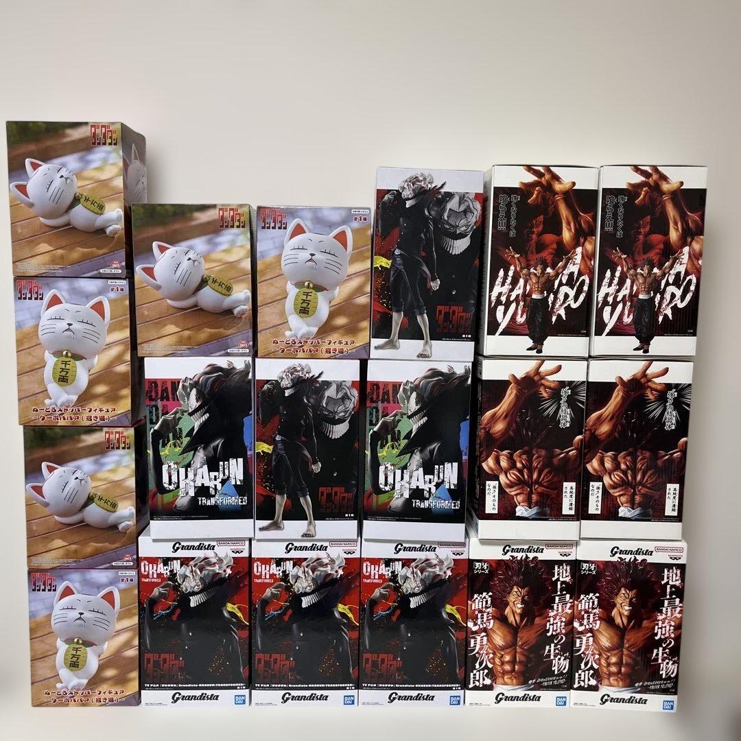 ダンダダン　刃牙　オカルン　ターボババア　範馬勇次郎　フィギュアまとめ売り