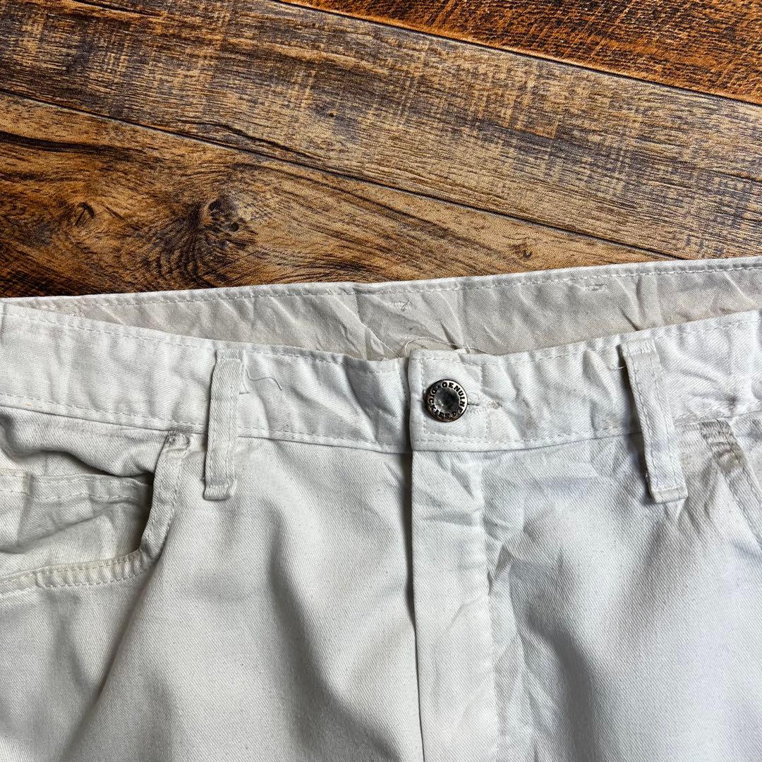 な*は様 Dickies ペインターパンツ ホワイト W34ワークパンツ 古着