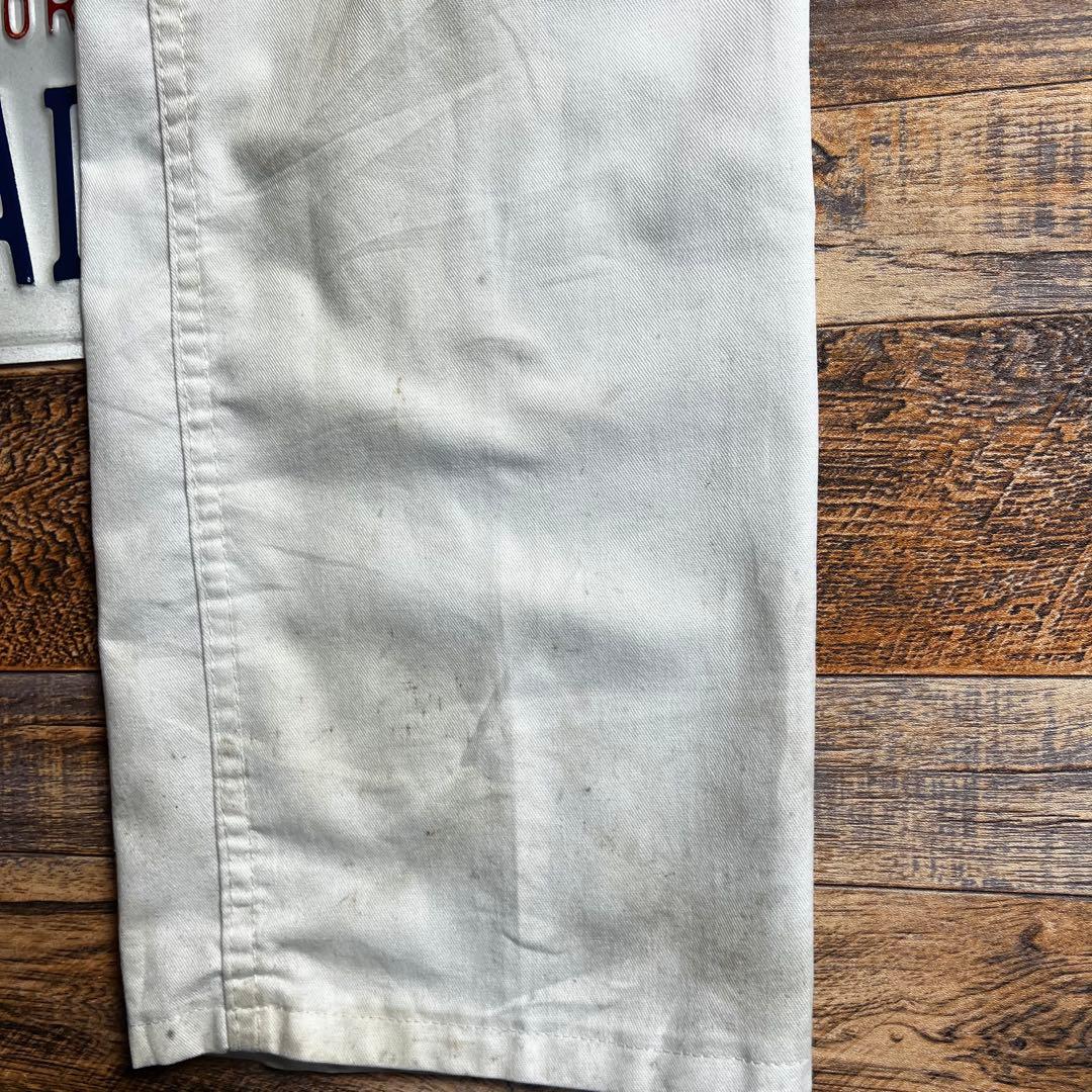 な*は様 Dickies ペインターパンツ ホワイト W34ワークパンツ 古着