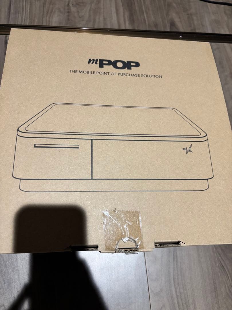 キャッシュドロア内蔵　mPOP 10ci レシートプリンター