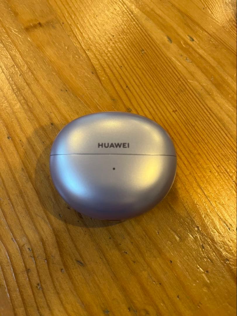 HUAWEI ワイヤレスイヤホン パープル 充電ケース付き