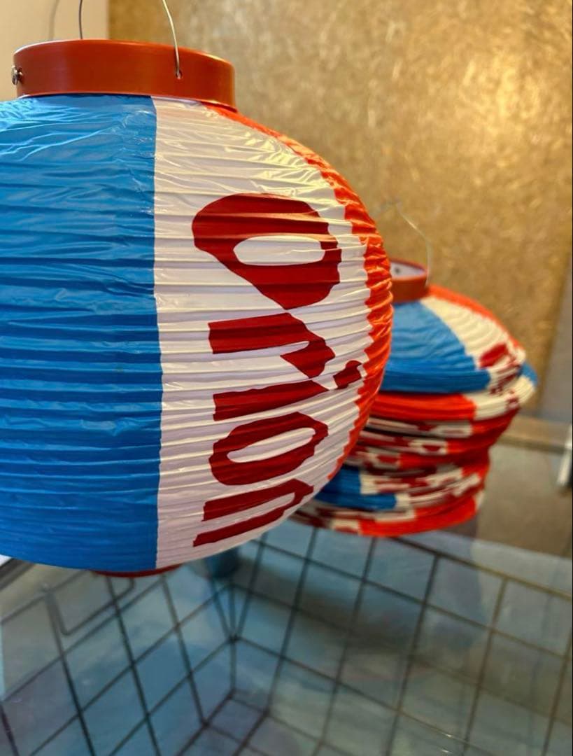 オリオン提灯 ほぼ未使用5個セット