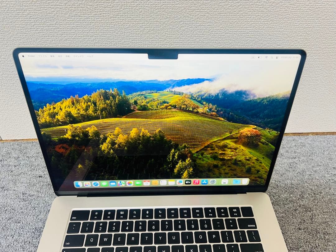 Macbook Air M2 2022 15インチ 8GB 256GB