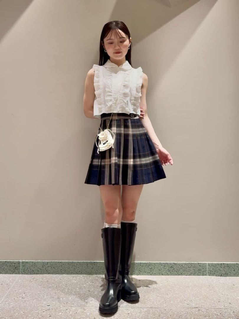 実物写真掲載 即完 Mサイズ SNIDEL 新品タグ付 プリーツスカショーパン