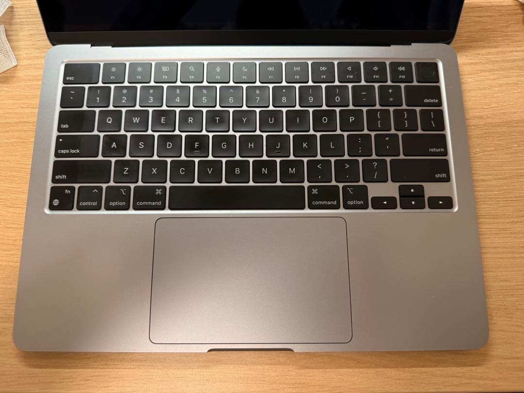 MacBook Air M2, 2022,本体,US配列,16GB, 512GB