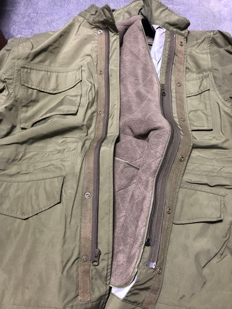 美品シュプリーム old Supreme M-65ジャケットL オリーブグリーン