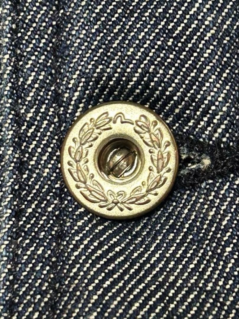 ジャケット・アウター EVISU Paris France DENIM HUNTING JACKET