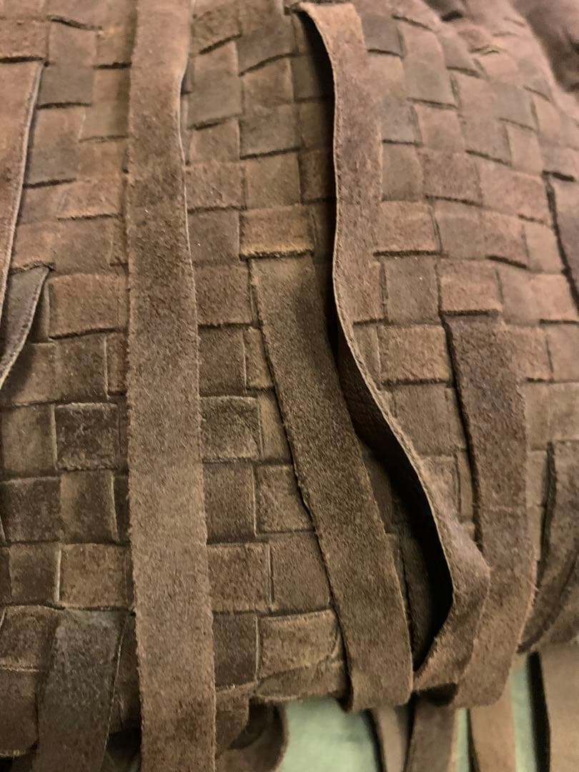 BOTTEGA VENETAフリンジ付き 編みバック