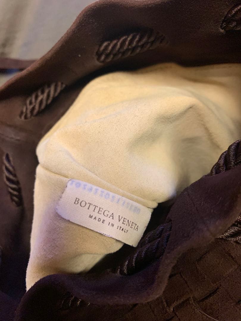 BOTTEGA VENETAフリンジ付き 編みバック