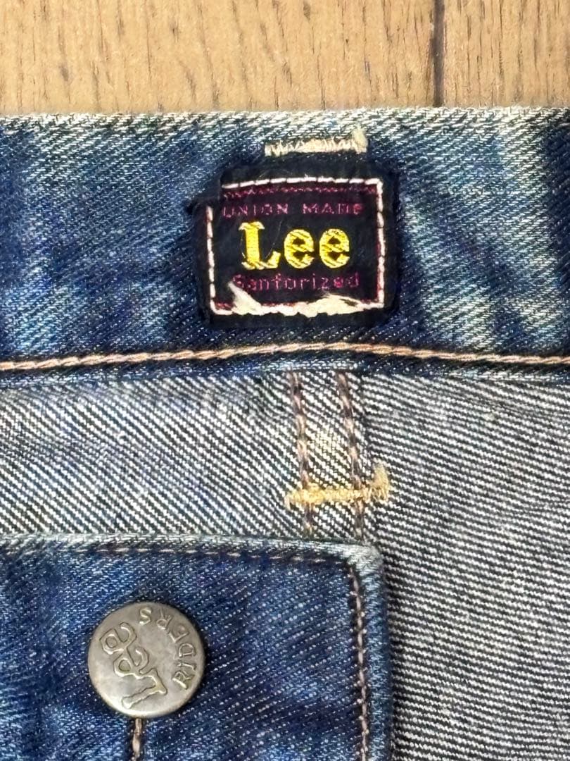 Lee RIDERS 101B 4101 復刻 センター 赤タグ 日本製 36