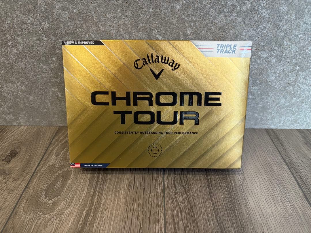 Callaway Chrome Tour ゴルフボール３箱　クロームツアー新品