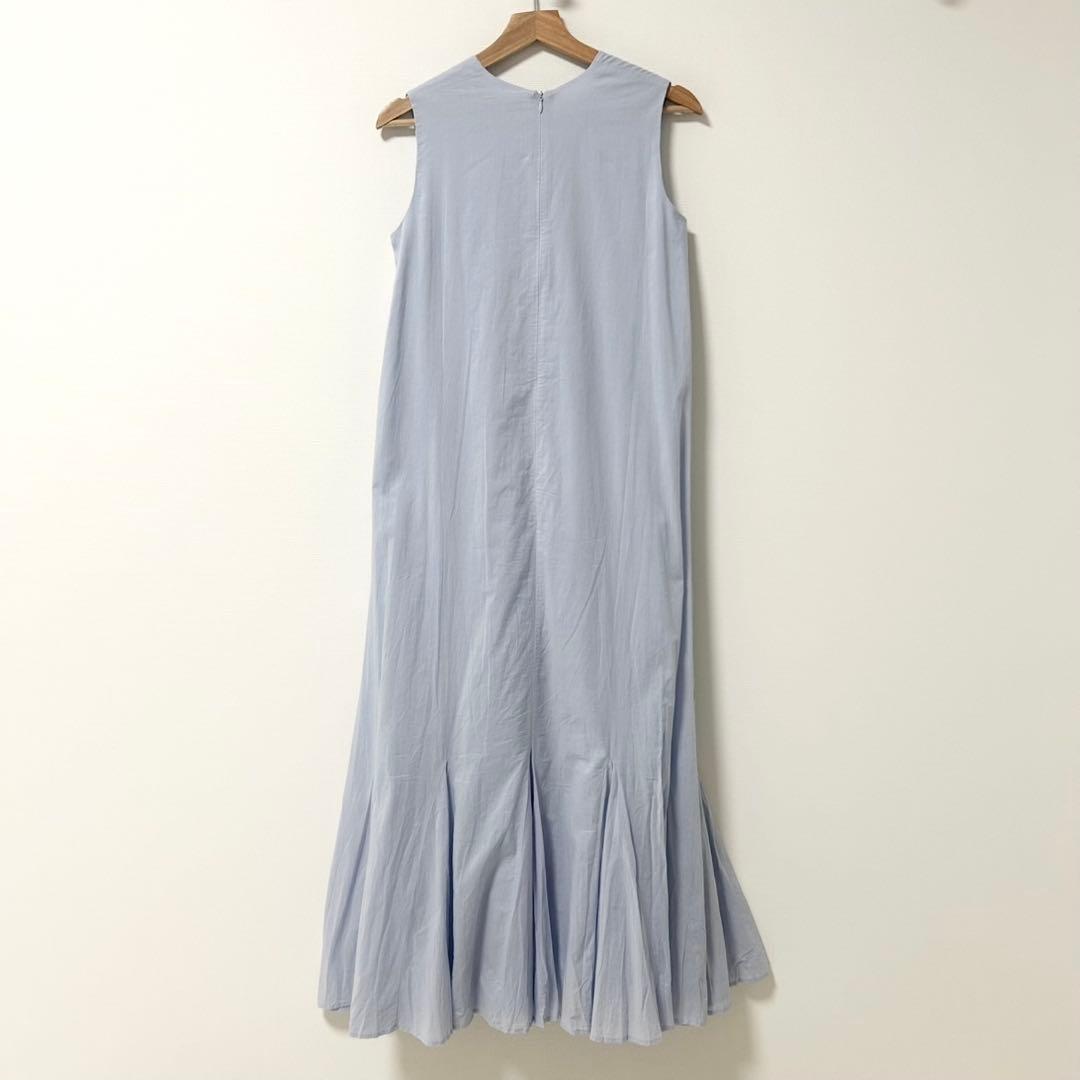 新品未使用✨マリハ　夏の月影のドレス　ブルー　36