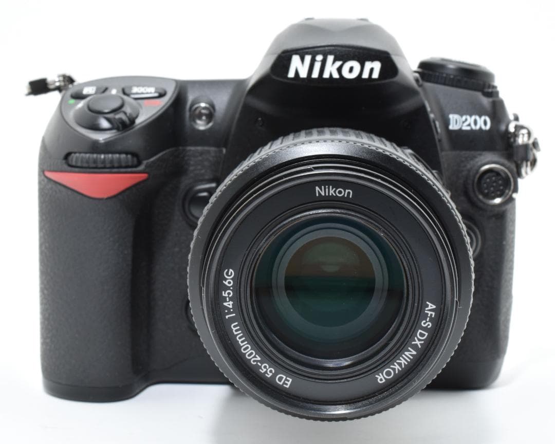 【シャッター数1163】NIKON D200 レンズ・ケースセット #A8