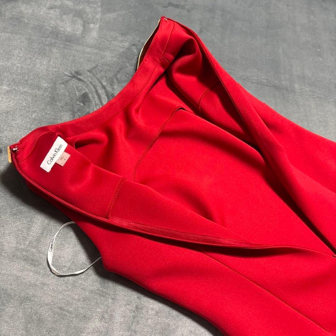 【新品】  膝丈ワンピース 金装飾