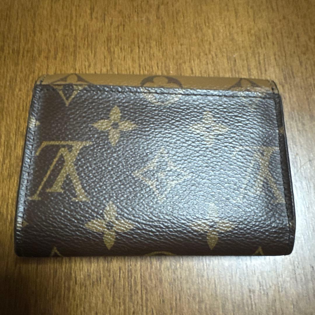 ルイヴィトン　LOUIS VUITTON ポルトモネ　ロザリ　リバース　財布