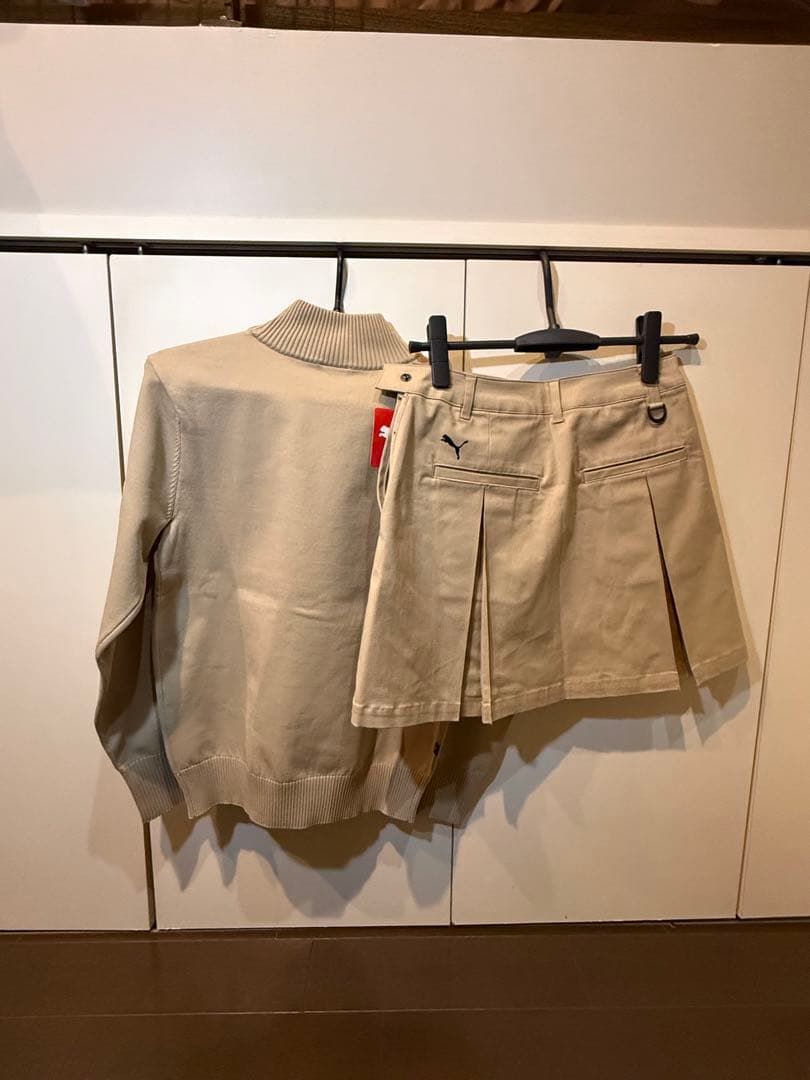 PUMA ベージュセット