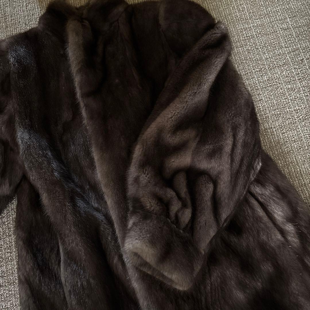 アメリカンファーアワード 4つ星毛皮コート ブラウン