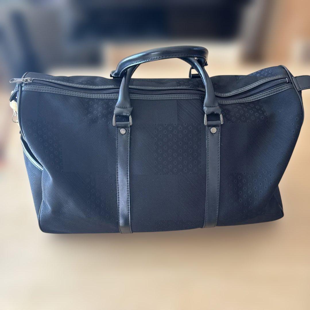 KENZOブラックボストンバッグ・旅行用バッグ