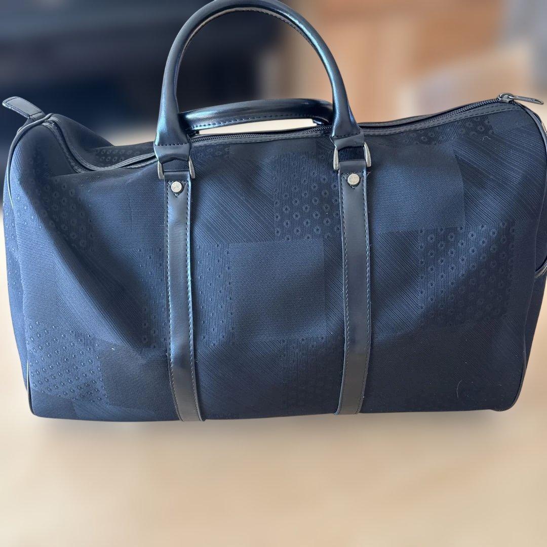 KENZOブラックボストンバッグ・旅行用バッグ