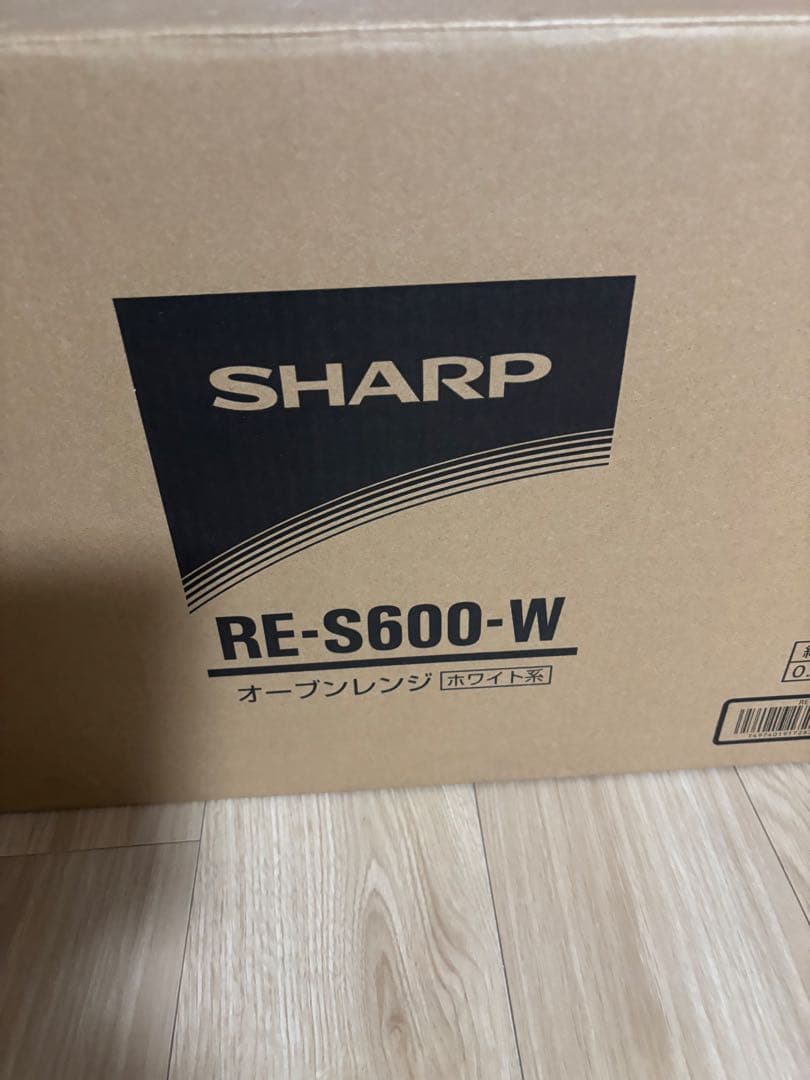 【新品】シャープ　オーブンレンジ　RE-S600 ホワイト　動作確認済み