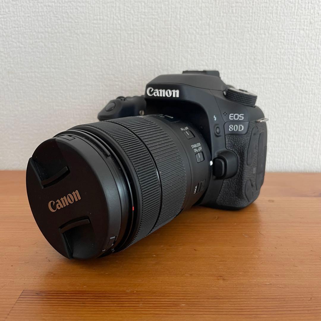 Canon EOS80D ボディ& EFS18-135mmレンズセット