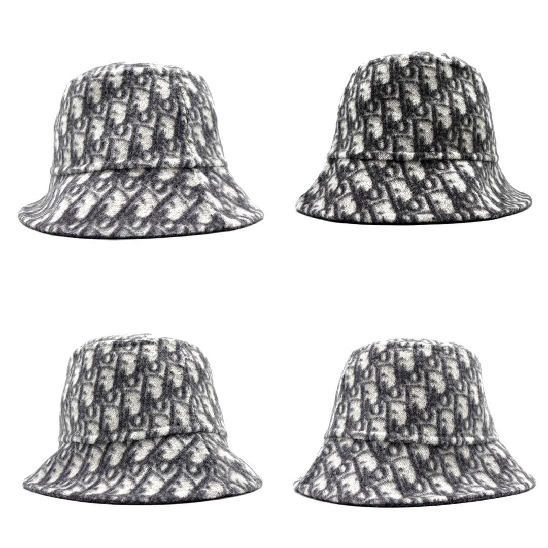 未使用に近い クリスチャンディオール バケットハット リバーシブル トロッター