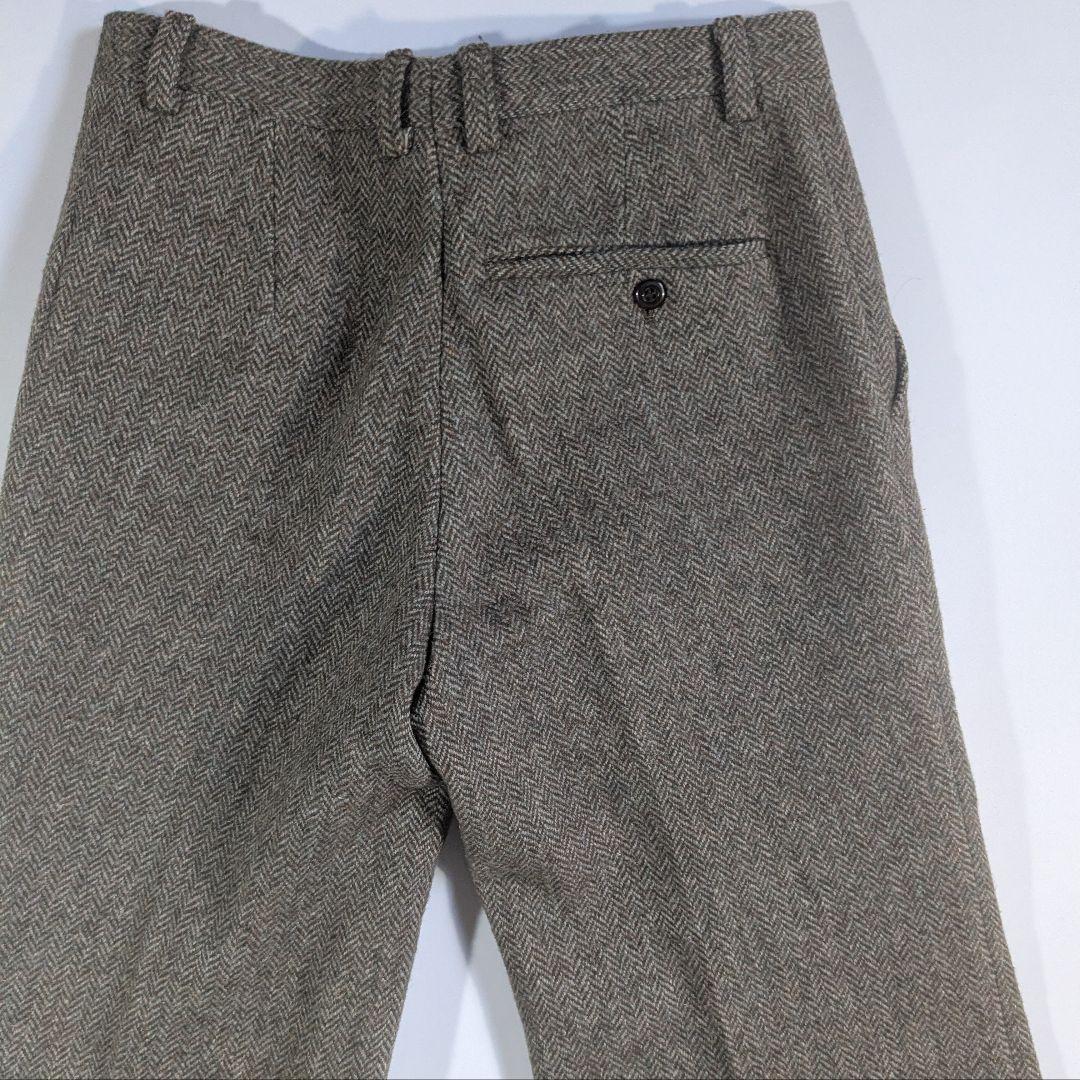 70s フランス製 Pierre Cardin ツイード スラックス フレア