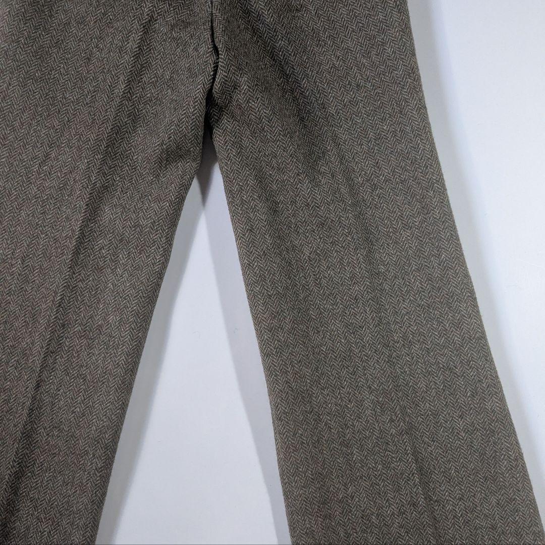 70s フランス製 Pierre Cardin ツイード スラックス フレア