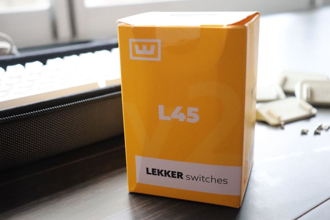 Wooting 80HE Zinc Alloy Lekker L45スイッチ付き