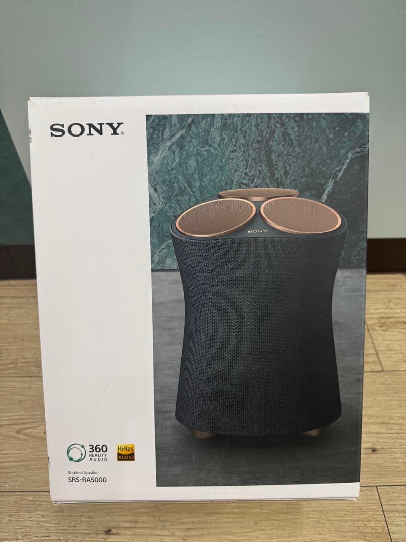 SONY SRS-RA5000　ブラック　全方位スピーカーシステム