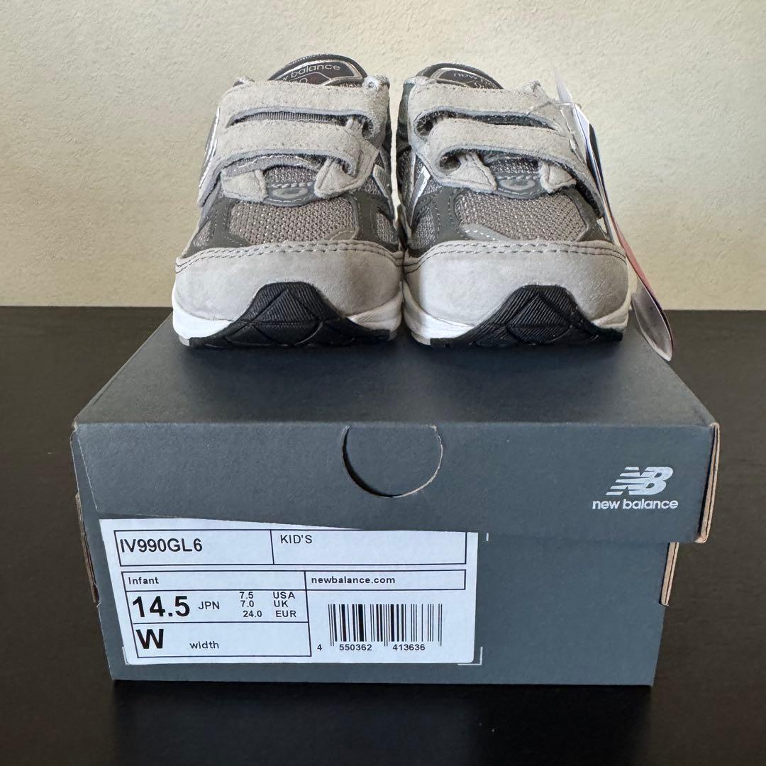 F様用 New Balance IV990GL6 キッズ 14.0 14.5