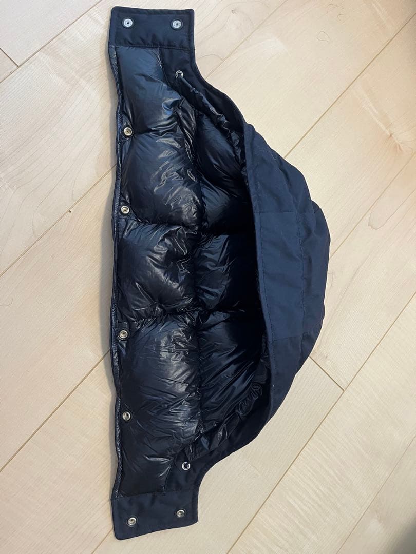 ノースフェイス　パープルレーベル　ダウンベスト　ネイビー