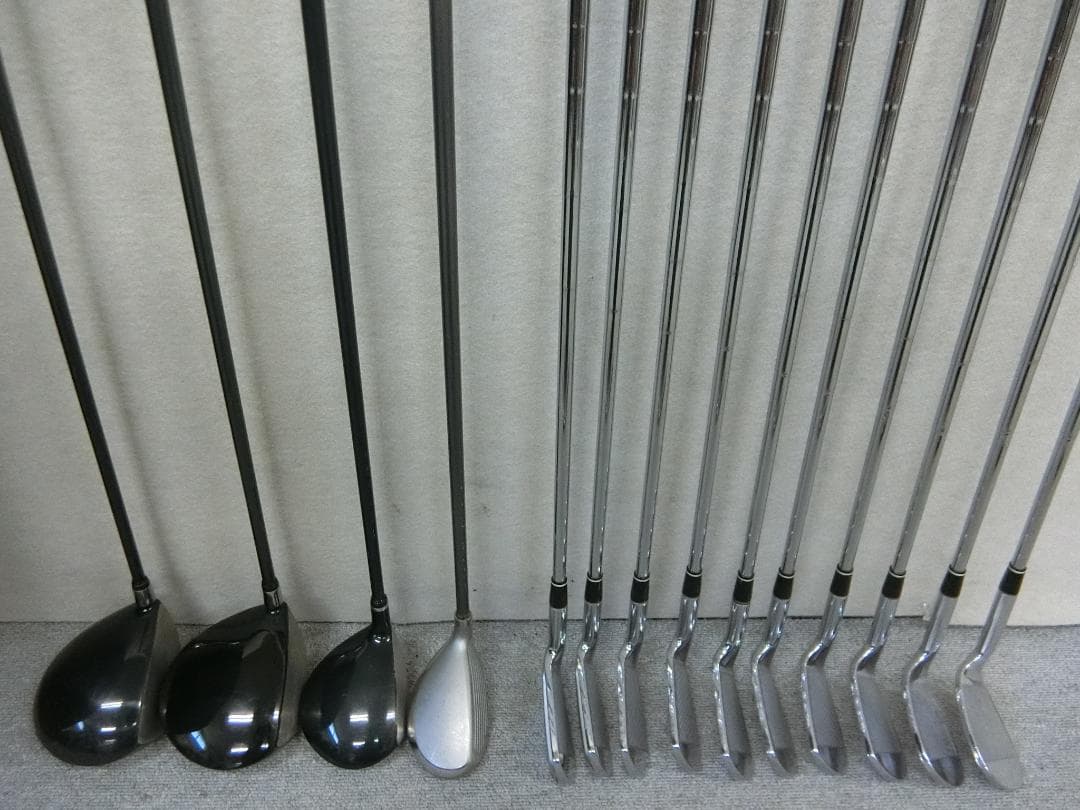 b709 初心者歓迎 プロギア 等メンズゴルフ１５本セット※Ｄｒ２本入り