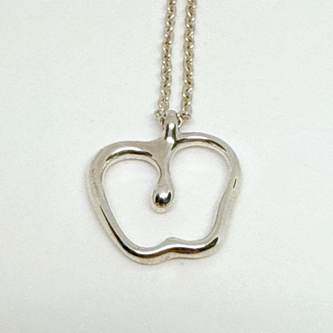 【美品】ティファニー アップル りんご ネックレス シルバー925