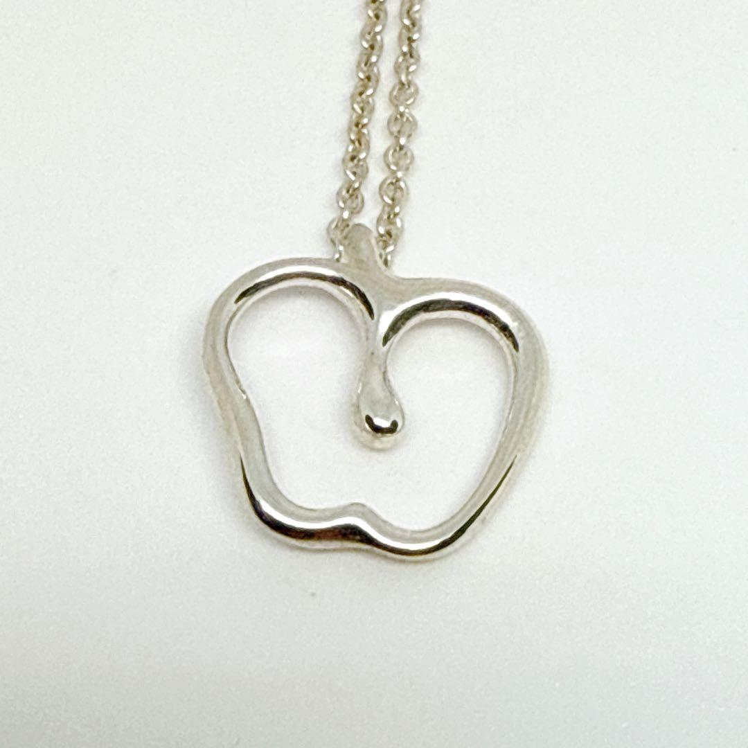 【美品】ティファニー アップル りんご ネックレス シルバー925