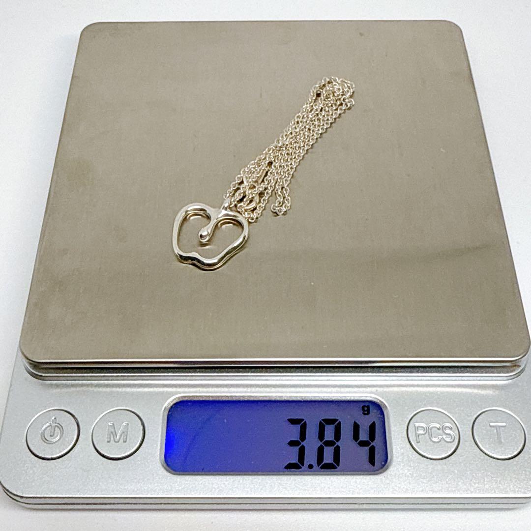 【美品】ティファニー アップル りんご ネックレス シルバー925