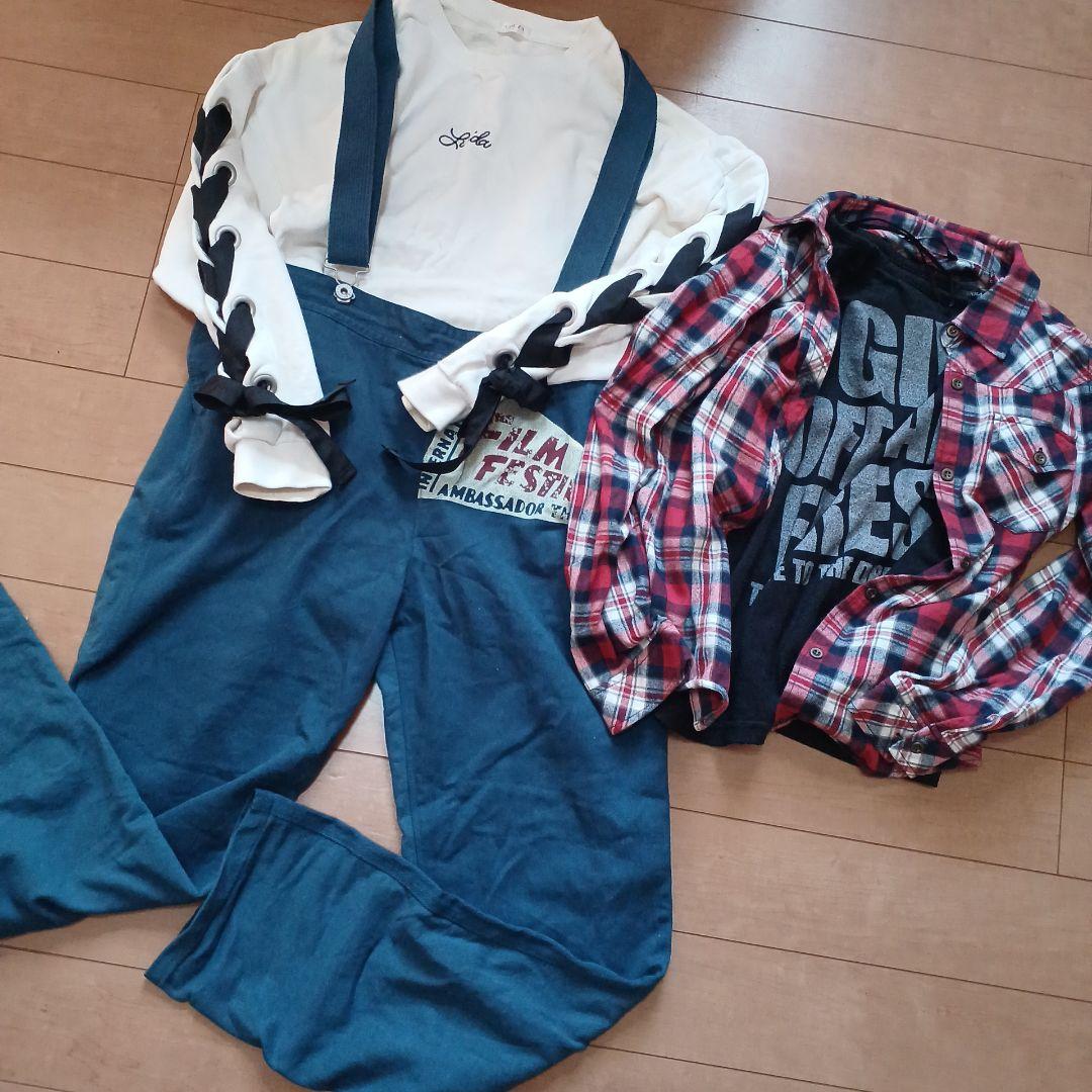 キッズ　ジュニア　子供服　レディース　L　160 　セット　まとめ売り　女の子