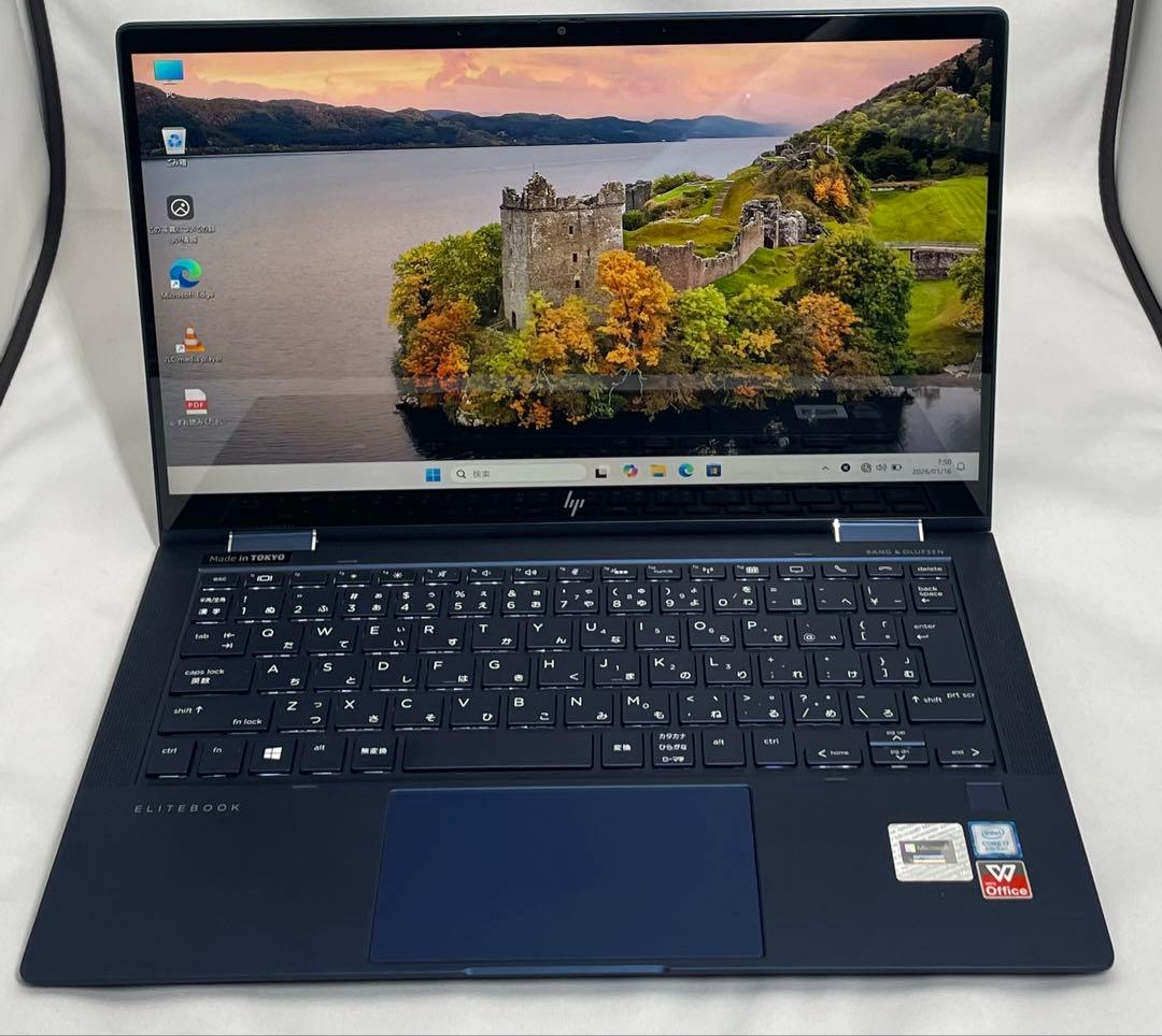 Windowsノート本体 HP Elite Dragonfly i7-8565U 16GB 512GB