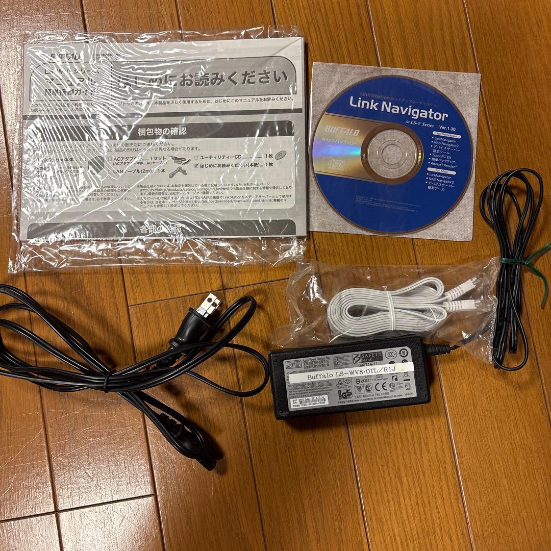 ひつわり　バッファロー LS-WV8.0TL/R1J NAS