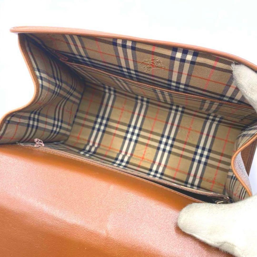 【美品】BURBERRY ハンドバッグ 本革